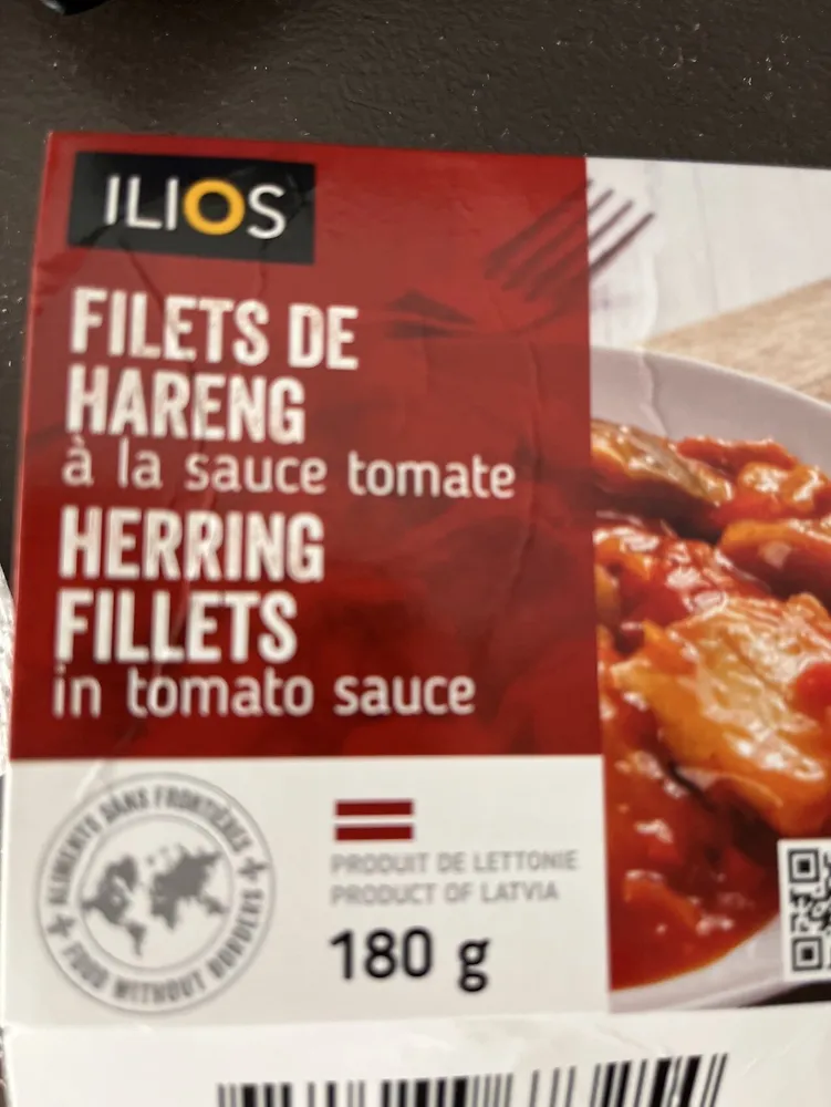 Filets De Harengs Tomates