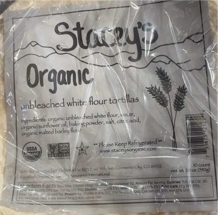 White Flour Tortillas