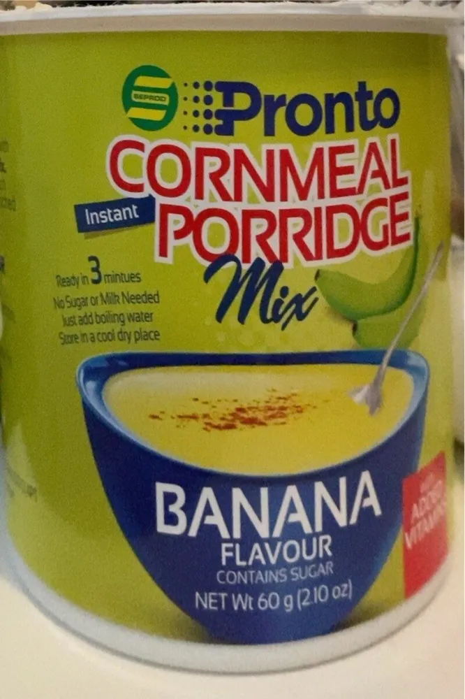 Cornmeal Porridge Mix Banana Flavour