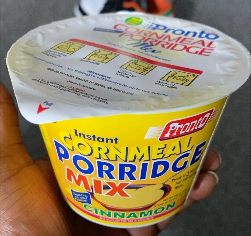 Cornmeal porridge mix