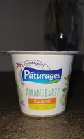 Dessert végétal amande et riz caramel sans lactose
