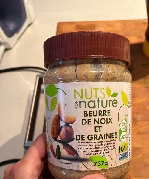 Beurre de noix et graines