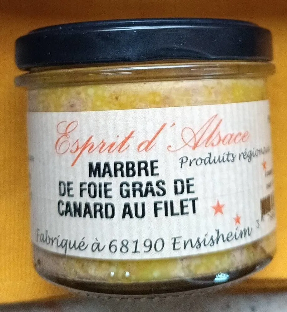 Marbre de foie gras de canard