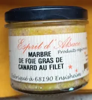 Marbre de foie gras de canard