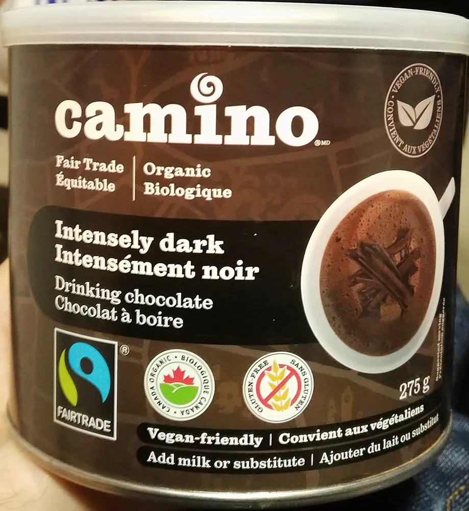 Intensément noir Chocolat à boire