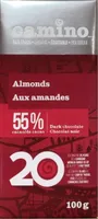 Chocolat noir aux amandes