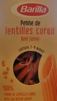 Penne de lentilles corail (Rote Linsen)