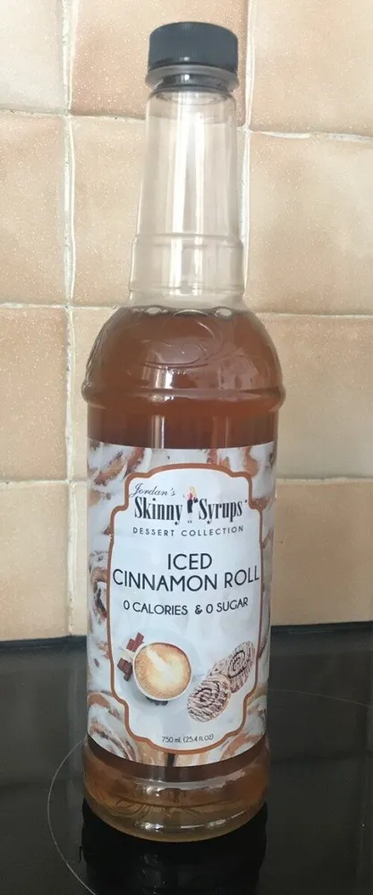 Iced cinnamon roll syrup
