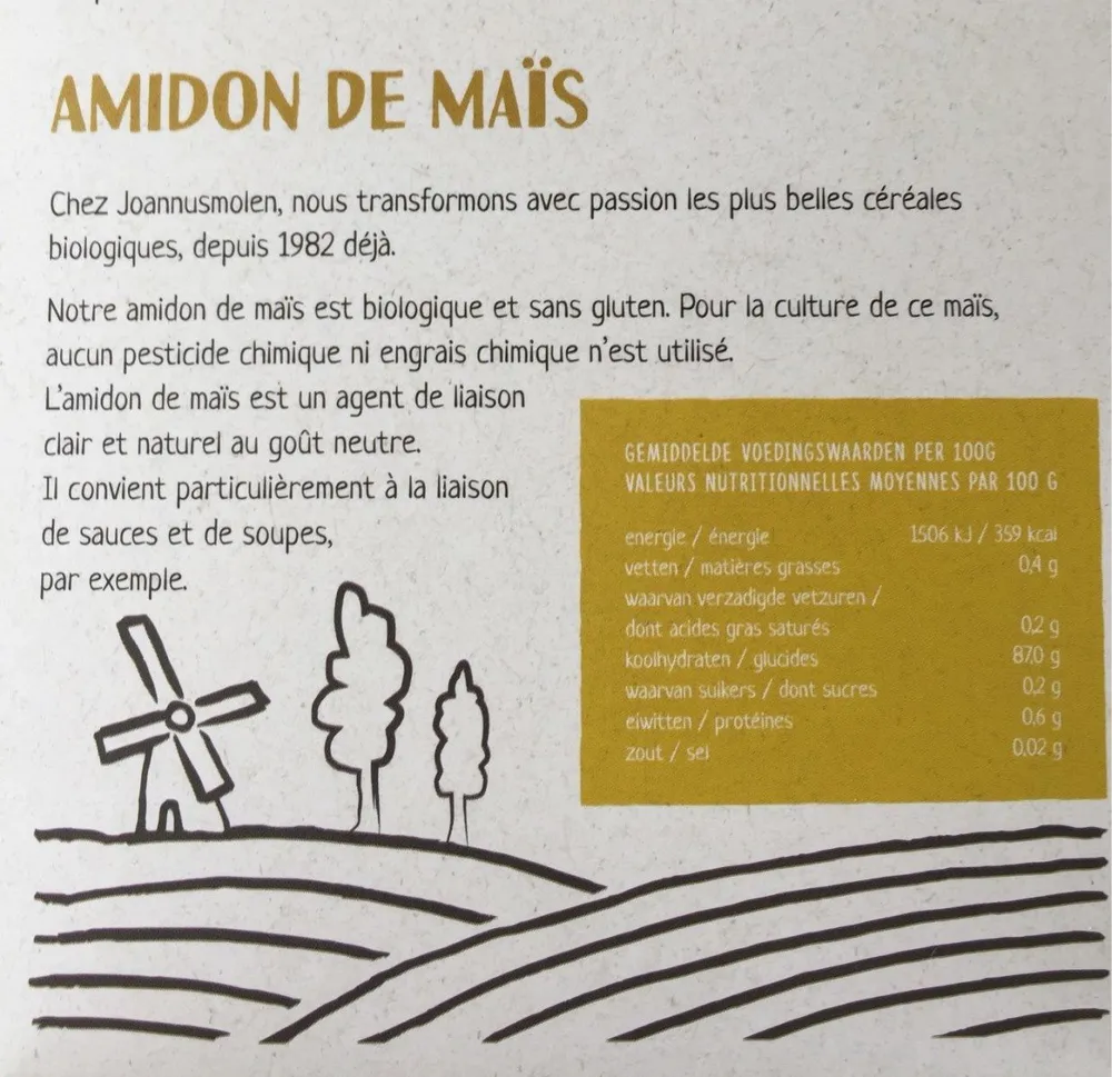 Amidon de mais