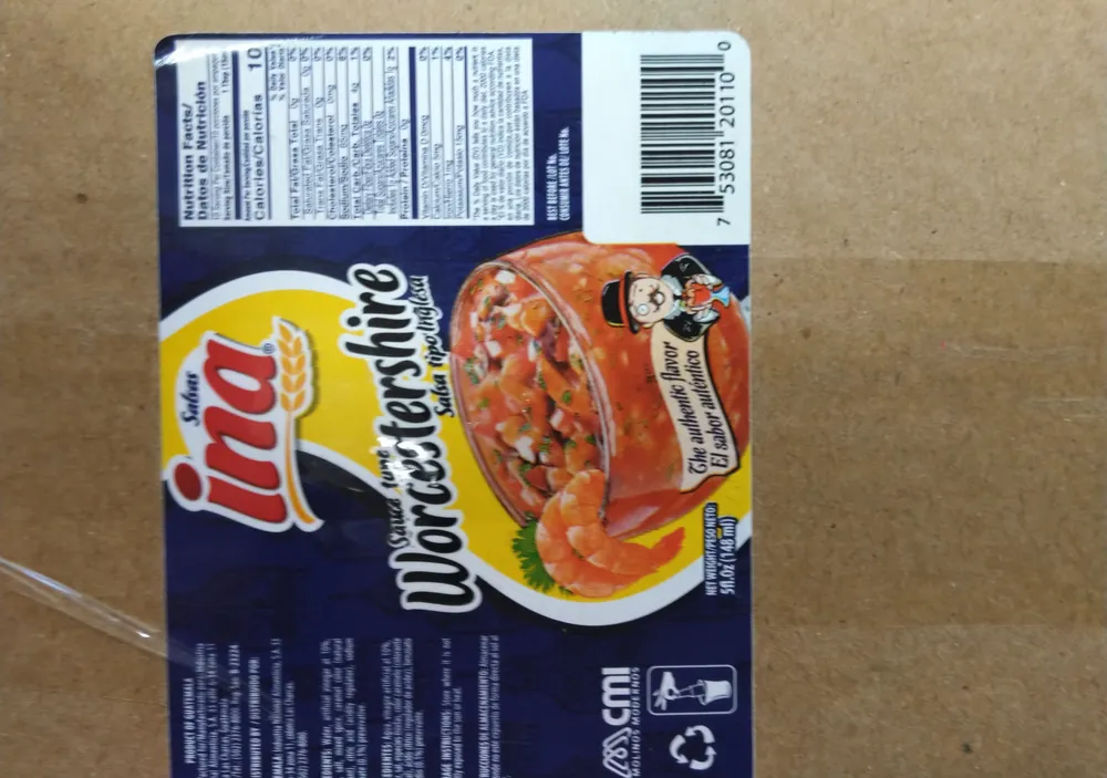 salsa inglesa