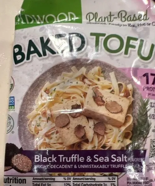 Baked Tofu Black Truffle & Sea Salt