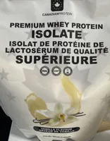 Premium Whey Protein Isolate Vanilla Flavor