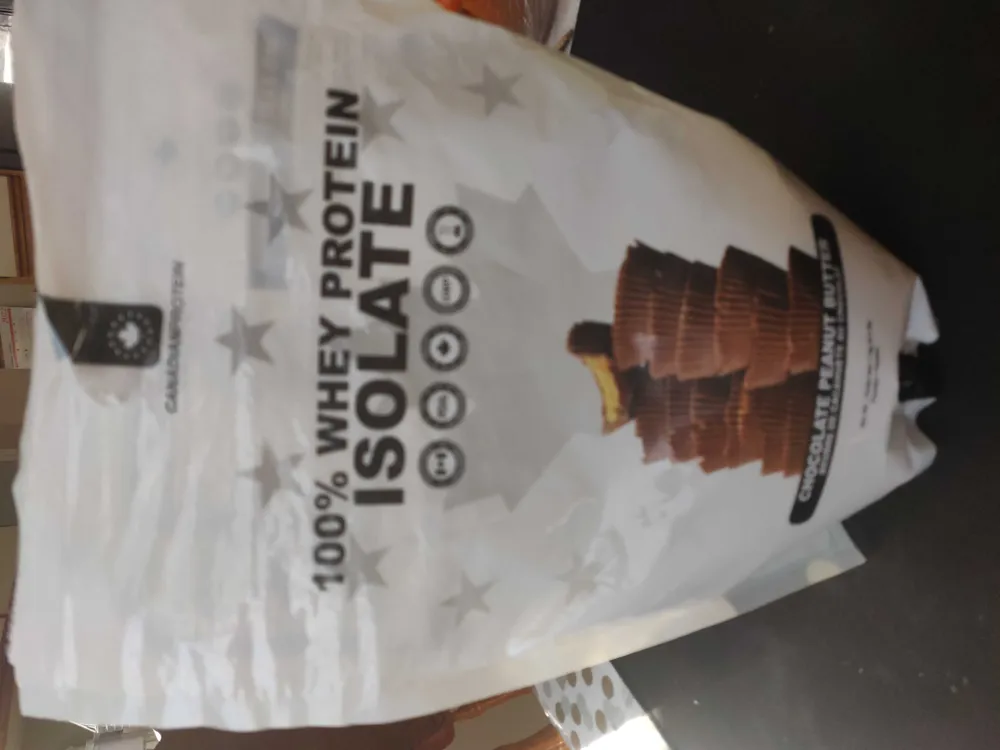 100% whey protein isolate chocolate peanut butter