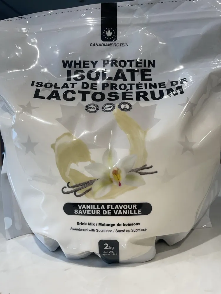 Whey Protein Isolate Vanilla Flavour Drink Mix