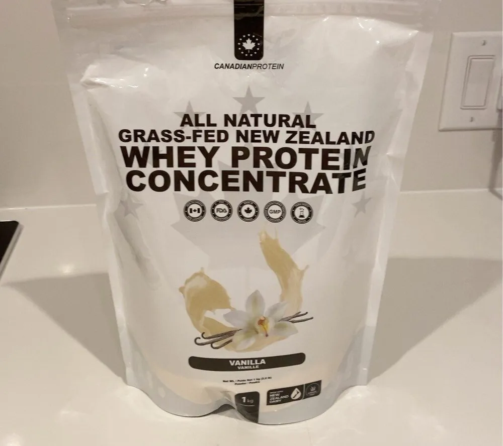 All Natural grass-fed New Zealand Whey Protein Concentrate