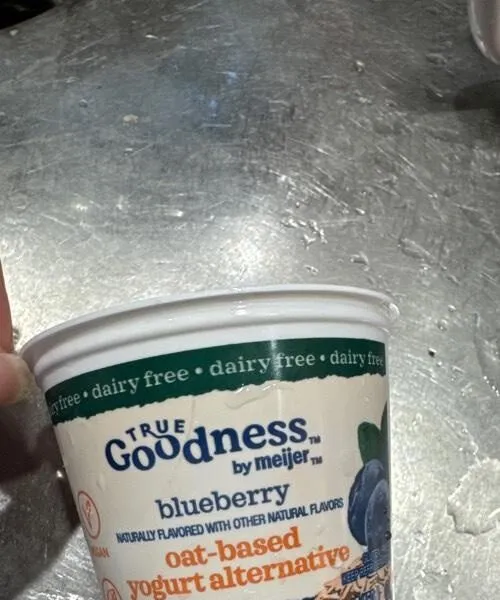 Blueberry yogurt