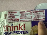 HIGH PROTEIN PROTEIN BAR