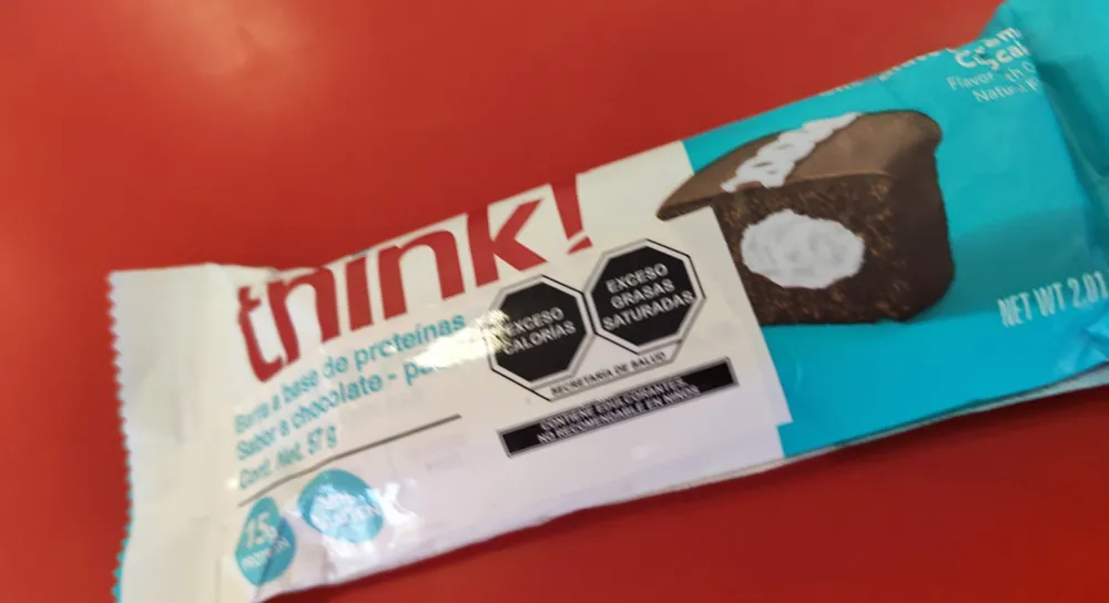 think! HIGH PROTEIN BAKED PROTEIN BAR