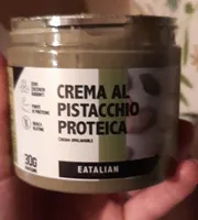 Crema al pistacchio proteica