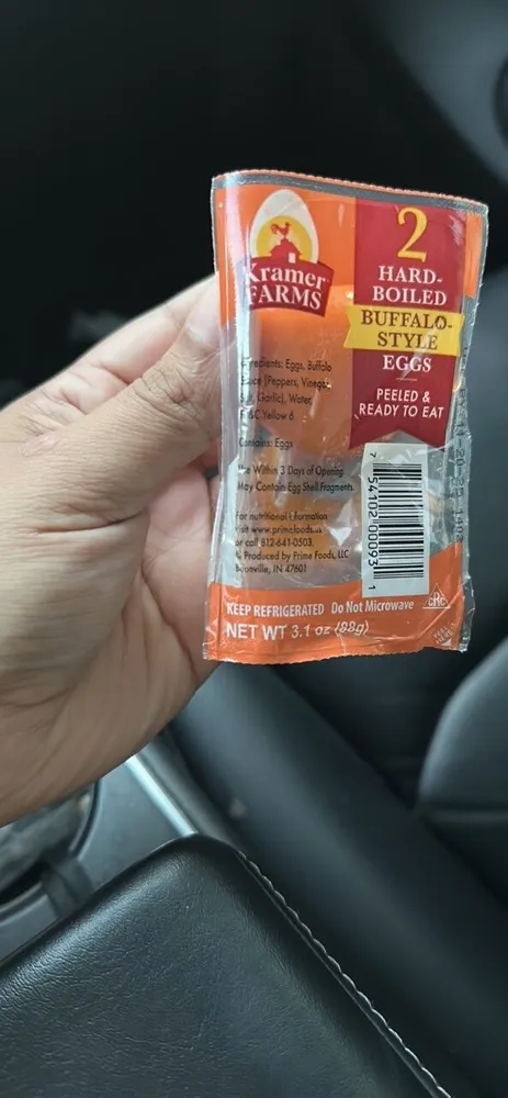 Hard-Boiled Buffalo-Style Eggs