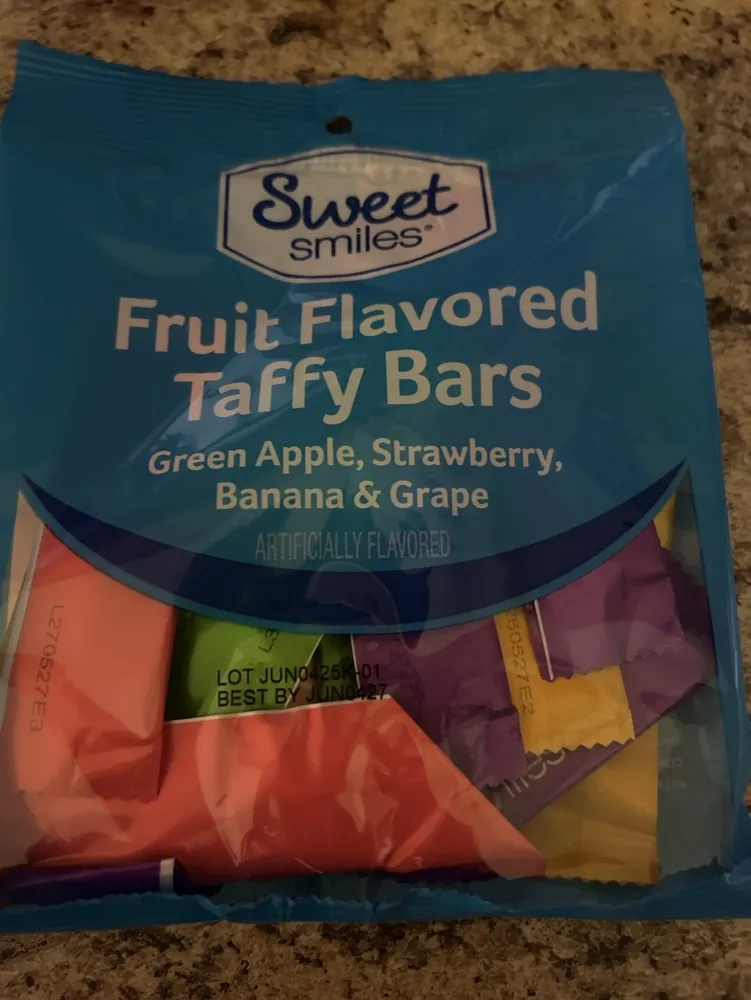 Fruit Flavored Taffy Bars
