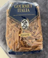 Organic whole wheat pennette
