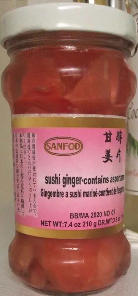 Gingembre mariné