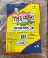Sweetened banana chips