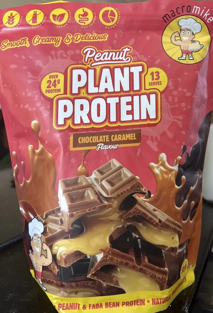 Plant Protein, Chocolate Caramel Flavor