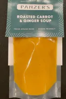 Roasted carrot and ginger soup