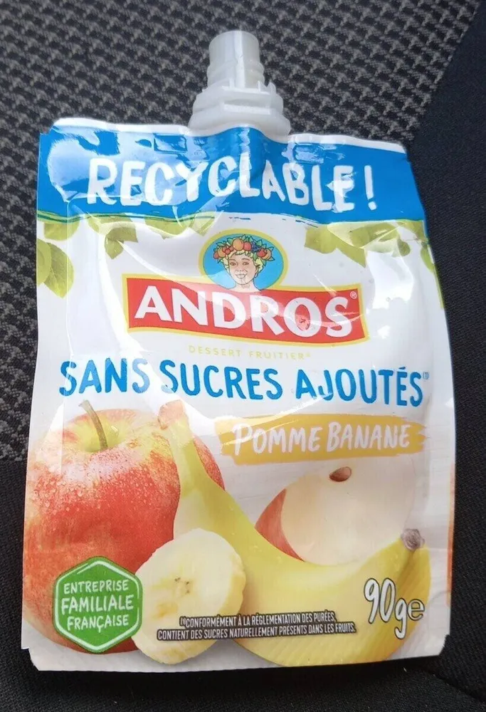 Compote pomme banane