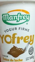 Yofrey dulce de leche