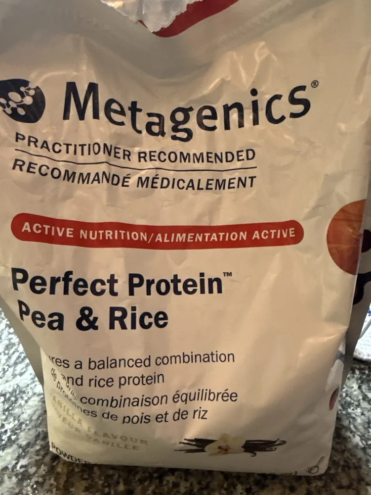 Perfect protein pea and rice