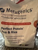 Perfect protein pea and rice