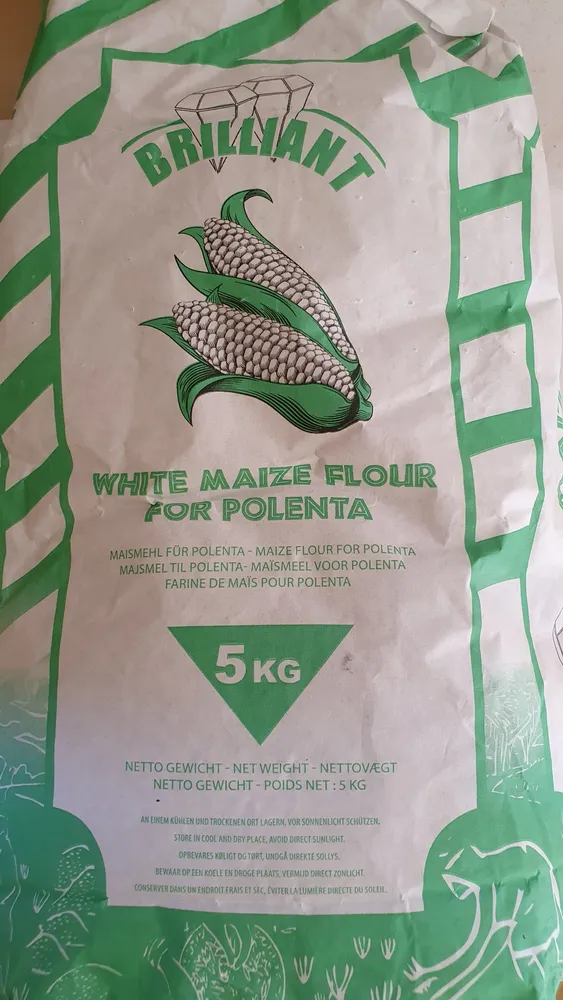 white maize flour for polenta