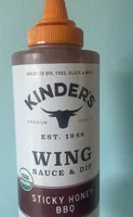 Wing sauce sticky honey BBQ