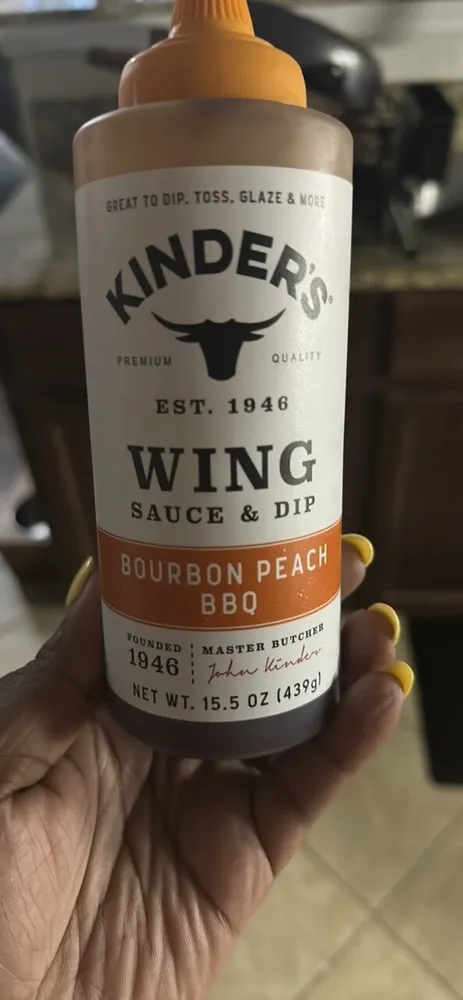 Wing Sauce & Dip Bourbon Peach BBQ