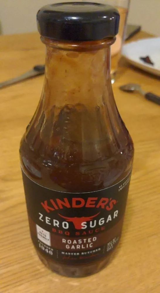 Roasted garlic bbq sauce, roasted garlic