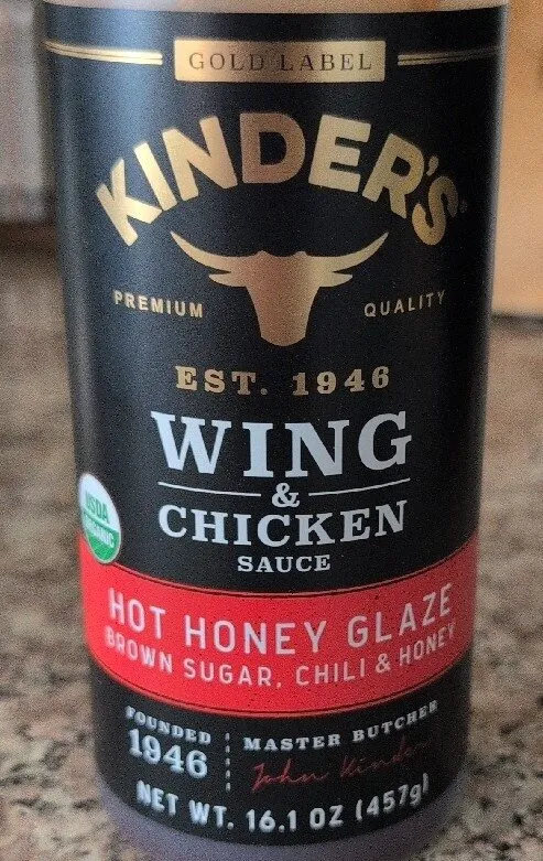 WING & CHICKEN SAUCE HOT HONEY GLAZE