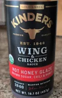 WING & CHICKEN SAUCE HOT HONEY GLAZE