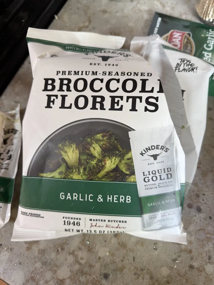 Premium-Seasoned Broccoli Florets Garlic & Herb