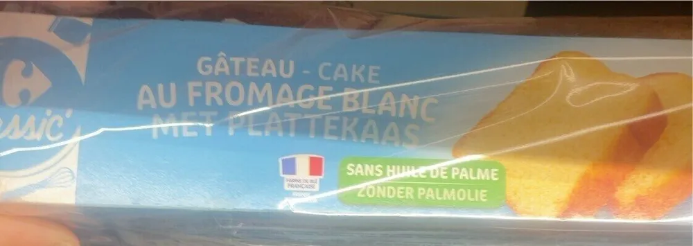 Gateau au fromage blanc