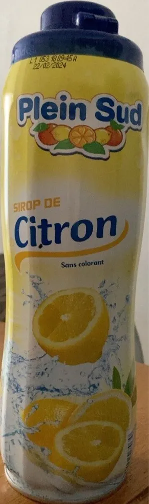 Sirop de citron