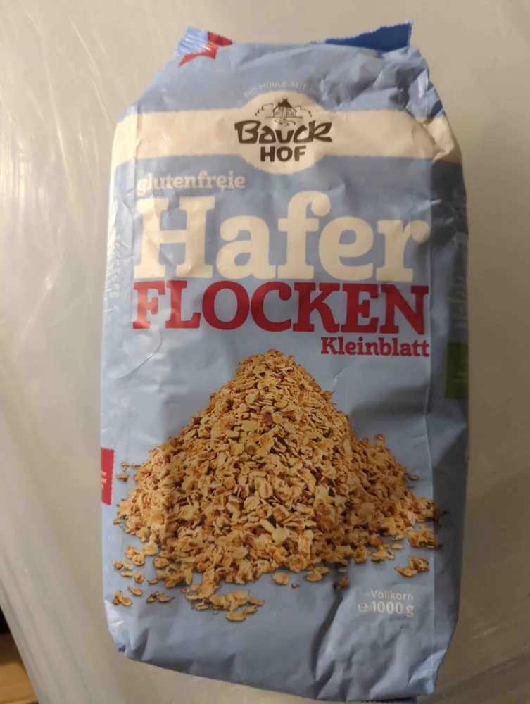 Glutenfrei Hafer Flocken Kleinblatt
