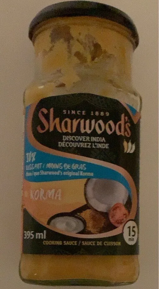 Sharwood’s Korma Cooking Sauce