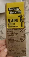 almond butter Raw chocolate bar