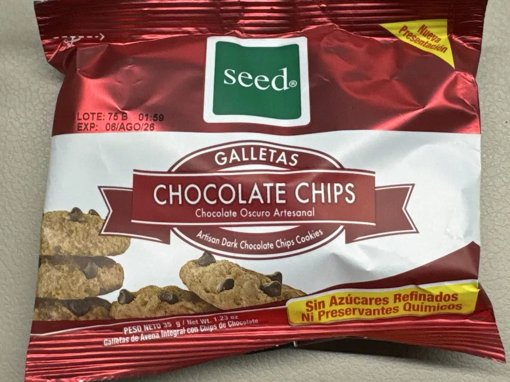 Galletas chocolate chips cookies