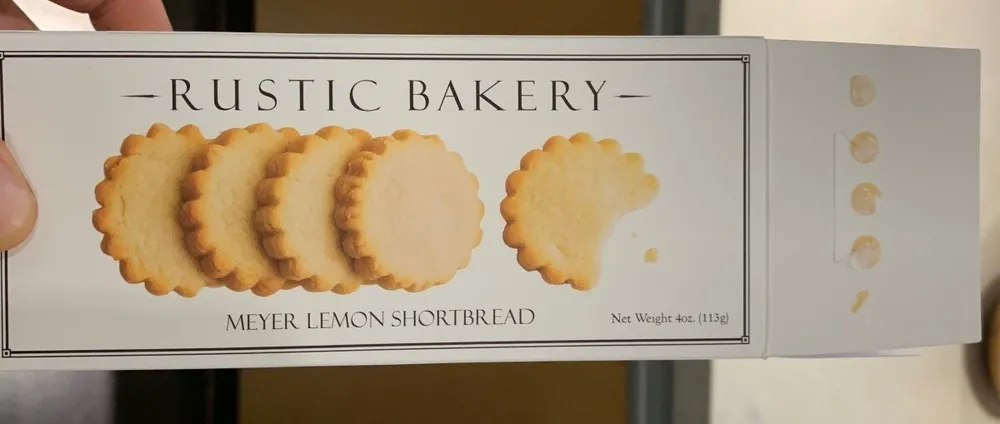 Meyer lemon shortbread