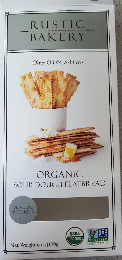 Organic Sel Gris Olive Oil Flatbread