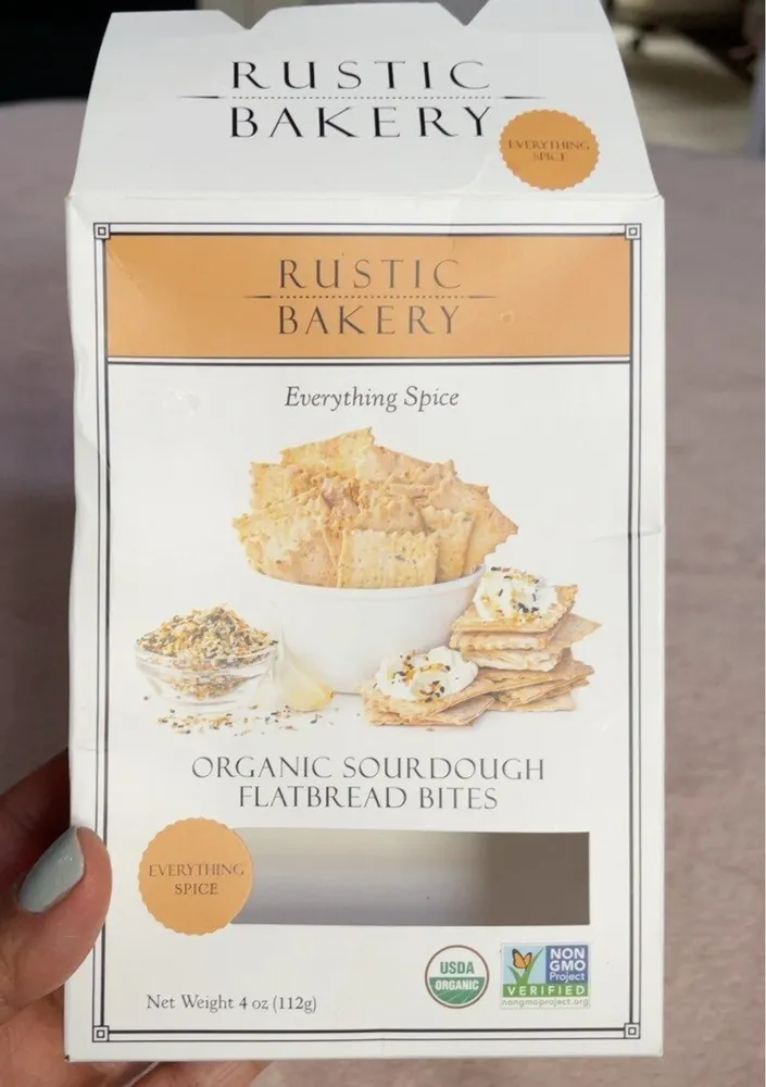 Organic Sourdough Flatbread Bites